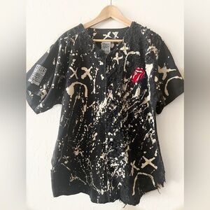 Vintage Rolling Stones 1994 Withstand Tour Denim Button up, size L